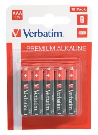 Pile alcaline VERBATIM 15V AAA blister 10 pcs (1 of 1)