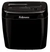 Шредер FELLOWES 36 C напречно сечение 4x40 mm Обем на кошницата 12 l ниво на секретност тип 2 - поверително черно thumbnail (2 of 2)