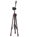 Treppiede HAMA STAR BR per fotocamere e videocamere 160 - carico 3D 4kg alluminio nero-rosso thumbnail (2 of 3)