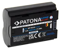 PATONA akumulators fotogrāfijai Fuji NP-W235 2400mAh Li-Ion 72V Platinum X-T4 (1 of 2)