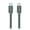 Кабел за данни Swissten Textile USB-C USB-C 1.2 M сив thumbnail (1 of 1)