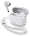 NEDIS Fones de ouvido sem fio + microfone TWS BT 94dB 16 horas com controle de voz estojo de carregamento USB-C branco thumbnail (1 of 2)