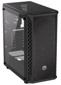 Gabinete Endorfy Signum 300 Air 2xUSB 3.0 4x120mm ventilador PWM painel de malha vidro temperado preto (1 of 9)