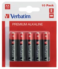 VERBATIM alkalische batterij 15V AA blister 10 st (1 of 1)