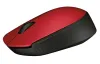 Logitech mouse M171 Wireless Optical 1000dpi USB receiver red thumbnail (2 of 2)