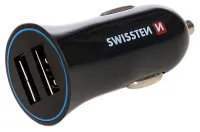 Adaptador Swissten Cl 24A Alimentação 2X Usb + Cabo Micro Usb (1 of 1)