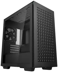 Gabinete DEEPCOOL CH370 MidT MiniITX Ventilador de 120 mm 2xUSB 3.0 preto (1 of 8)