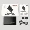 AXAGON Caja externa para disco 2.5" EE25-A6C USB-C 3.2 Gen1 SATA 6G 0.4m negro thumbnail (3 of 3)