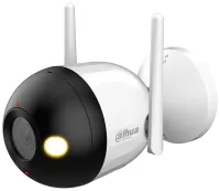 DAHUA IP camera F4C-PV Bullet Wi-Fi 4Mpix lens 36mm H.265 protection IP67 IR up to 30m ONVIF (1 of 2)