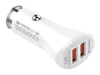 COLORWAY 2x USB car charger 36W White (1 of 8)