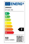 IMMAX NEO LITE TUDO SMART loftslampe med RGB-baggrundsbelysning 40cm 50W Wi-Fi TUYA thumbnail (3 of 7)