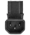 NEDIS power adapter from IEC-320-C14 to IEC-320-C13 angled 90° black thumbnail (2 of 2)