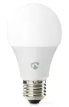 Lâmpada LED inteligente NEDIS Wi-Fi E27 A60 9W 230V 806lm branco quente a frio 2700 - 6500K branco