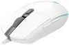 Logitech gaming mus G102 LIGHTSYNC optisk 6 knapper 8000dpi USB hvid thumbnail (2 of 5)