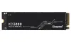 KINGSTON KC3000 512GB SSD NVMe PCIe Gen4 Internal M.2 2280 Cooler thumbnail (2 of 3)