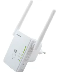 ERŐS univerzális átjátszó 300 Wi-Fi szabvány 802.11b g n 300 Mbit 24GHz-es 2x LAN fehér (1 of 2)