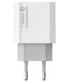 COLORWAY 1x USB e 1x USB-C turbo caricabatteria da rete 30W 100V-240V Bianco thumbnail (3 of 4)