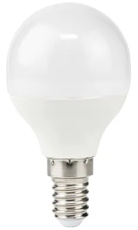 Żarówka LED NEDIS E14 G45 49 W 220 V 470 lm 2700 K ciepła biała matowa (1 of 2)