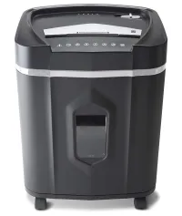 AT shredder AT-13C cut 4x12 mm working width 225 mm capacity 13 sheets basket volume 19 l secrecy level P4 black (1 of 2)