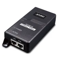 Planet POE-165 PoE injector IEEE802.3at 30W 1G 25G 5G for wall (1 of 4)