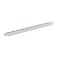 Placa Triton 19" 1U perforada ovalada 36x6 RAL7035 (1 of 1)