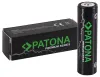 PATONA genopladeligt batteri 18650 Li-lon 3350mAh PREMIUM 3,7V hævet plus stang thumbnail (1 of 3)