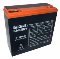 Εφεδρική μπαταρία έλξης GOOWEI ENERGY Pb VRLA GEL 12V 24Ah (6-DZM-20) (1 of 1)