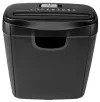 NEDIS shredder PASH112BKA4 format A4 cut size 6mm secrecy level (DIN) 2 container volume 10 l black thumbnail (2 of 5)