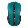 CANYON optical wireless mouse MW-5 adjustable resolution 800 1200 1600 dpi 4 keys USB receiver green thumbnail (1 of 3)