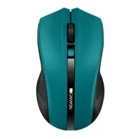 CANYON optical wireless mouse MW-5 adjustable resolution 800 1200 1600 dpi 4 keys USB receiver green (1 of 3)