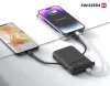 Блок питания Swissten 10000 мАч, мощность 20 Вт, со встроенными кабелями USB-C и Lightning (совместим с magsafe) thumbnail (3 of 3)