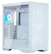 Zalman Cabinet Z9 Iceberg wäiss Mëtteltuerm ATX 4x140mm Fan ARGB temperéiert Glas wäiss thumbnail (1 of 5)