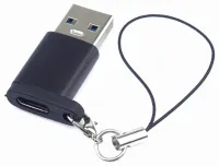 PremiumCord редукция USB-C гнездо към USB-A щепсел USB 3.0 черен (1 of 1)