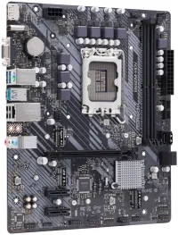 ASRock B660M-HDV LGA1700 Intel B660 2x DDR4 DIMM HDMI DP VGA 2x M.2 USB-C mATX (1 of 5)