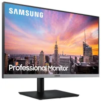 SAMSUNG 24" LED S24R650 FHD IPS 5ms 75Hz 250cd m2 VGA DP HDMI USB PIVOT fekete (1 of 7)