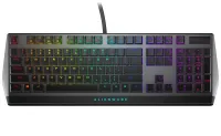 Clavier DELL Alienware clavier de jeu mécanique rvb à profil bas AW510K US Int spacer côté obscur de la lune (1 of 4)