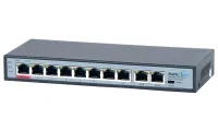 Przełącznik MaxLink PoE PSBT-10-8P-250 10x LAN 8x PoE 250m 802.3af przy bt 120W 10 100Mbps (1 of 3)