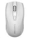 CANYON optical wireless mouse MW-7 adjustable resolution 800 1200 1600 dpi 4 keys USB dongle 1xAA white thumbnail (1 of 6)