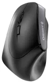 CHERRY mouse MW 4500 LEFT ergonomico per MANO SINISTRA 600/900/1200 DPI 6 tasti mini ricevitore USB nero