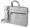 NEDIS laptop bag 15-16" shoulder strap 8 storage pockets gray thumbnail (1 of 4)