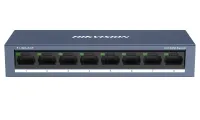 HIKVISION stikalo DS-3E0108-O 8x port 10 100 1000Mbps RJ45 ports 1.6 Gbps napajalnik 5 VDC (1A) (1 of 1)