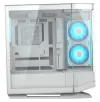 COUGAR PC cabinet FV270 White Mid tower tempered curved glass perimeter quick detachable air filters up to 9 fans thumbnail (9 of 38)