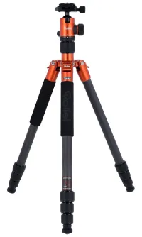 Rollei Tripod C5i Carbon 22610 Apkrova 8kg Prailgintas 1575 cm Carbon Orange (1 of 10)