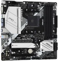 ASRock B550M Pro4 AM4 4x DDR4 DIMM VGA HDMI DP 2x M.2 USB-C mATX (1 of 4)