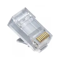 Connector RJ45 CAT5e wire, round, 50u (1 of 1)