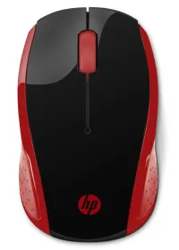 Mouse sem fio HP 200 (Vermelho Empres) (1 of 3)