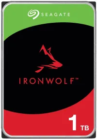 Seagate IronWolf 1TB HDD ST1000VN008 Inmheánach 3.5" 5400 rpm SATA 6Gb le 256 MB (1 of 1)