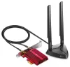 TP-Link Archer TXE75E AX 5400 Netzwierkkaart WiFi 6E Bluetooth 5.2 574Mbps 24GHz 2402Mbps 5GHz 2402 6GHz PCI-e thumbnail (1 of 3)