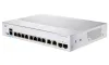 Cisco CBS250-8T-E-2G-EU 8-porttinen GE Smart Switch 8x GbE RJ-45 2x 1G Combo Ext PS thumbnail (1 of 5)