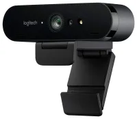 „Logitech“ žiniatinklio kamera Brio 4K 4K 30 kadrų per sekundę 1080p 60 kadrų per sekundę (1 of 4)